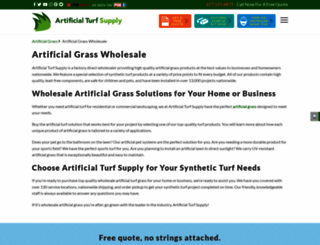 artificialgrasswholesaler.com screenshot