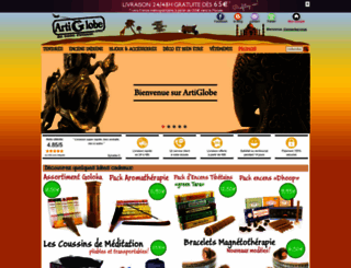 artiglobe.com screenshot