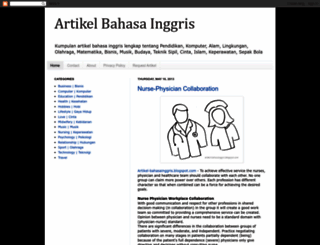 artikel-bahasainggris.blogspot.com screenshot