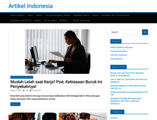 artikel-indonesia.com screenshot