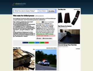artikel-presse.de.clearwebstats.com screenshot