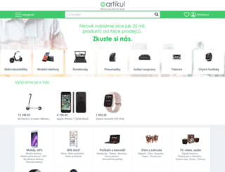 artikul.cz screenshot
