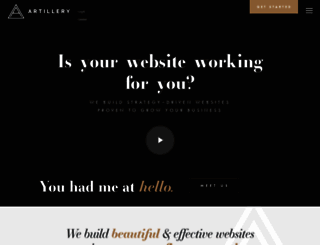 artillerymedia.com screenshot