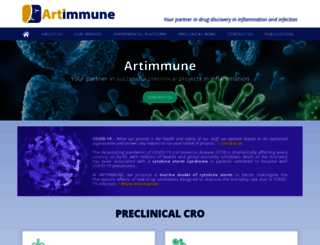 artimmune.com screenshot