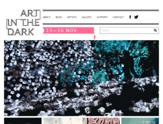 artinthedark.co.nz screenshot