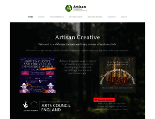 artisan-creative.com screenshot