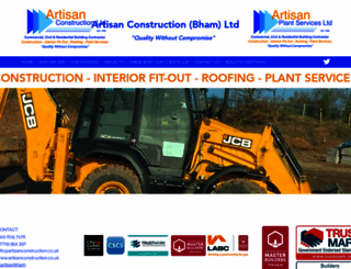 artisan-group.co.uk screenshot