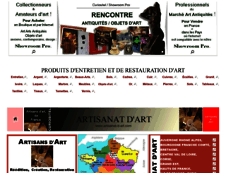artisanat-d-art.com screenshot