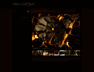 artisanblackgarlic.com screenshot