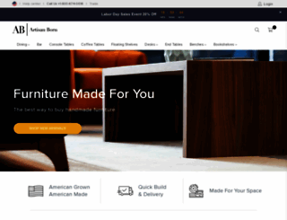 artisanborn.com screenshot