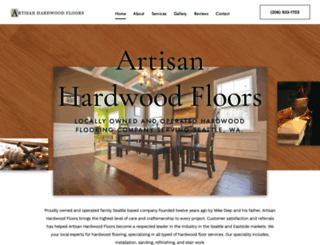 artisanhardwoodfloors.com screenshot