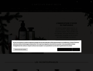 artisanparfumeur.fr screenshot