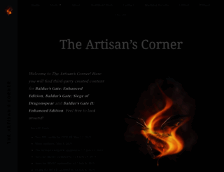 artisans-corner.com screenshot