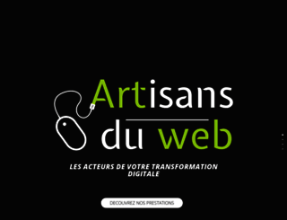 artisansduweb.com screenshot