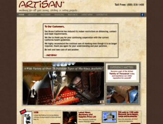artisansew.com screenshot