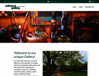 artisansgallery.com screenshot