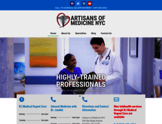 artisansofmedicine.com screenshot