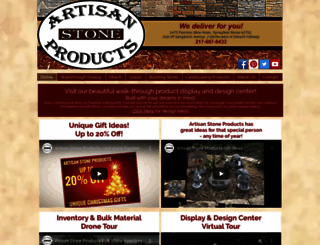 artisanstoneproducts.net screenshot