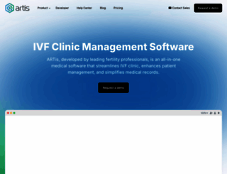 artisivf.com screenshot
