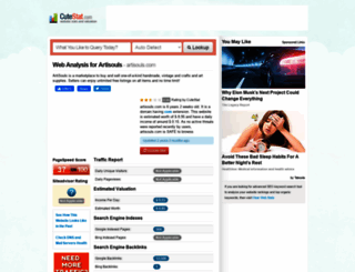 artisouls.com.cutestat.com screenshot
