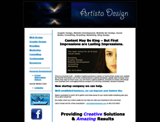 artistadesign.com screenshot