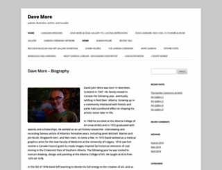 artistdavemore.wordpress.com screenshot