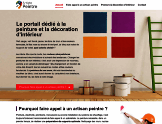 artiste-peintre-france.fr screenshot