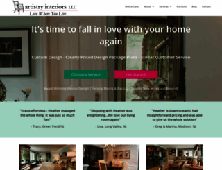 artistry-interiors.com screenshot