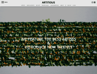 artitious.com screenshot