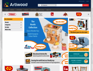 artiwood.com.au screenshot