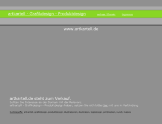 artkartell.de screenshot
