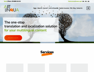 artlingua.com screenshot