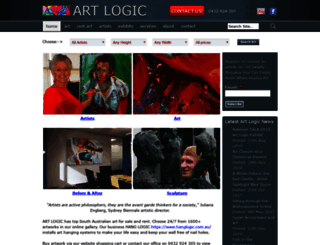 artlogic.com.au screenshot