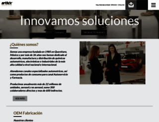 artlux.com.mx screenshot