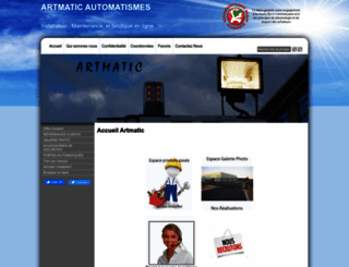 artmatic.fr screenshot