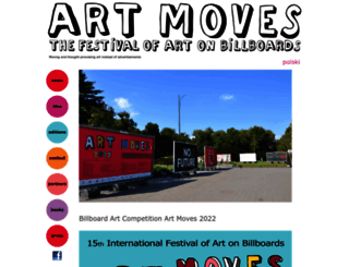 artmovesfestival.org screenshot