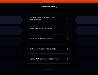 artmundo.org screenshot