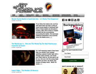 artofabsence.com screenshot