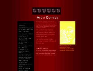 artofcomics.net screenshot