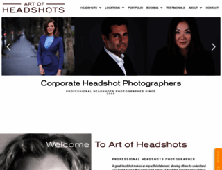 artofheadshots.com screenshot