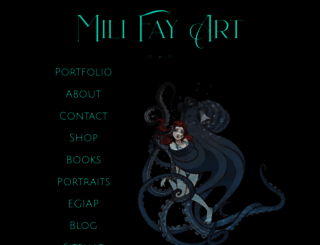 artofmili.ca screenshot