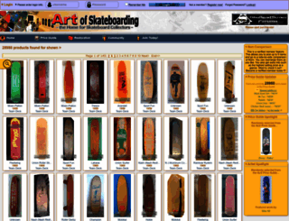 artofskateboarding.com screenshot