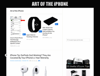 artoftheiphone.com screenshot