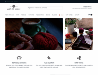 artofyarn.com screenshot
