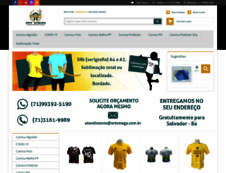 artomega.com.br screenshot
