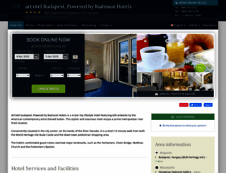 artotel-budapest.hotel-rez.com screenshot