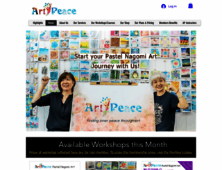 artpeacesg.com screenshot