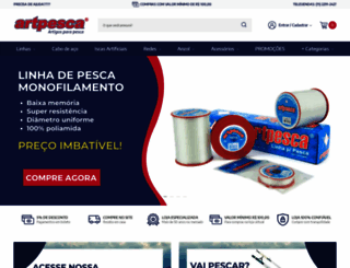 artpesca.com.br screenshot