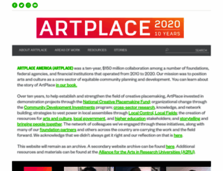artplaceamerica.org screenshot