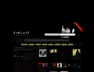 artrock.pl screenshot